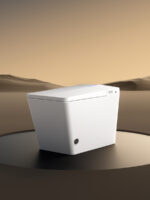 Smart Toilet with Automatic Lid & Heated Seat