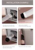 Compact One-Piece Floor-Mounted Toilet | Side Drainage, Space-Saving & Easy Install - 图片 3