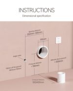 Compact One-Piece Floor-Mounted Toilet | Side Drainage, Space-Saving & Easy Install - 图片 4
