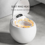 Egg-Shaped One-Piece Smart Toilet | Modern Minimalist Design & Premium Comfort - 图片 5