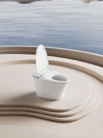 Modern One-Piece Floor-Mounted Smart Toilet | Sleek Design & Intelligent Comfort - 图片 5