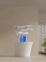 Sleek One-Piece Floor-Mounted Toilet | Minimalist Design, Easy Clean & Durable - 图片 6