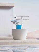Sleek Floor-Mounted Toilet - Minimalist & Hygienic - 图片 6