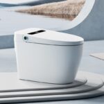 Modern Smart Toilet with Warm Wash & Heated Seat