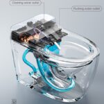 Modern Smart Toilet with Warm Wash & Heated Seat - 图片 4