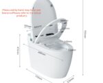 Modern Smart Toilet with Warm Wash & Heated Seat - 图片 5