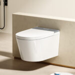 Wall-Mounted Smart Toilet | Sleek Rimless Design & Space-Saving Hygiene - 图片 2