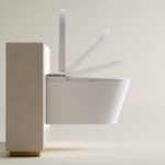 Wall-Mounted Smart Toilet | Sleek Rimless Design & Space-Saving Hygiene - 图片 5